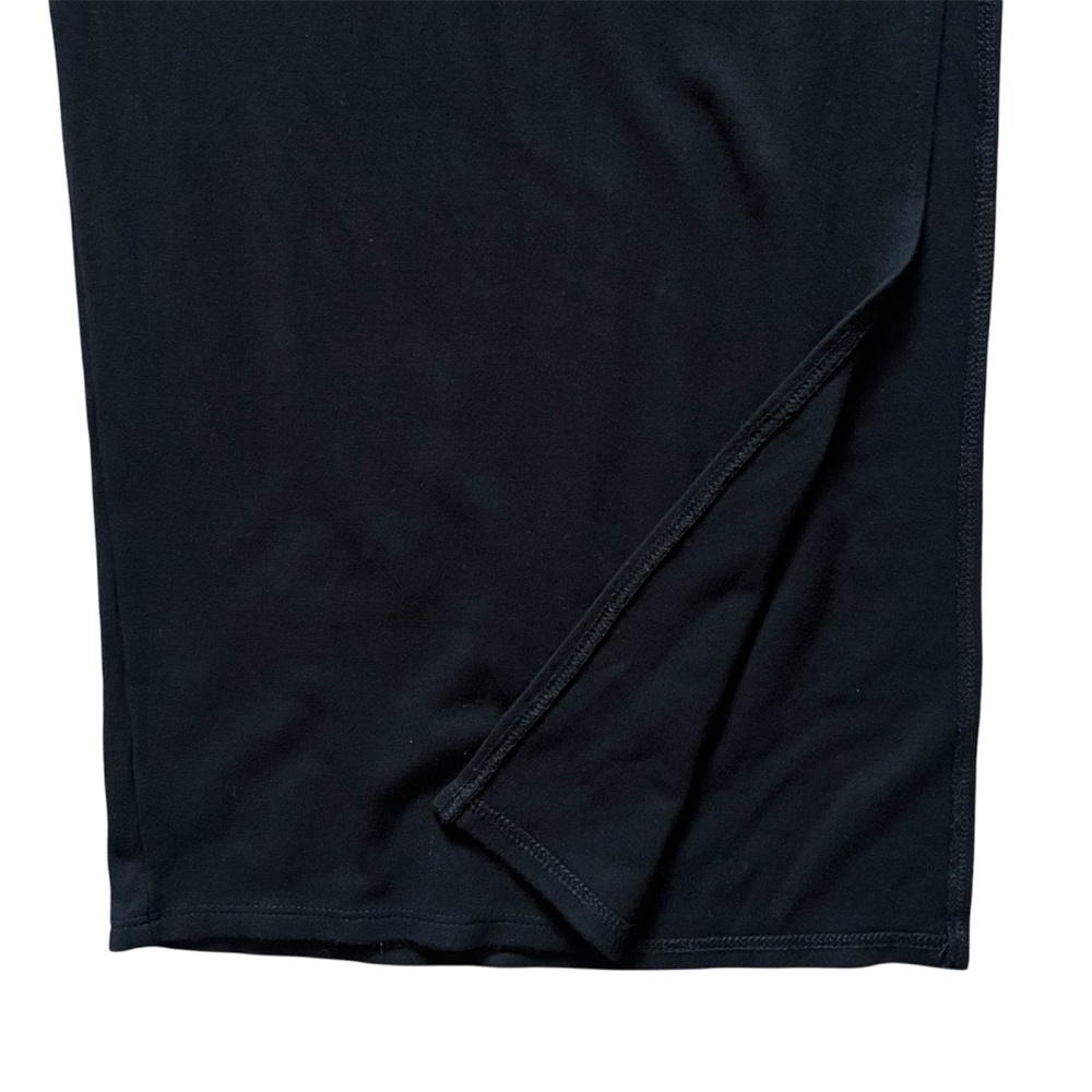 FORE Black Cut-Out High Slit Maxi Dress Size XS - Picture 4 of 6